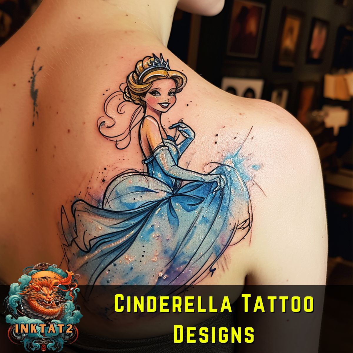 From Rags to Riches The Magical World of Cinderella Tattoos 99