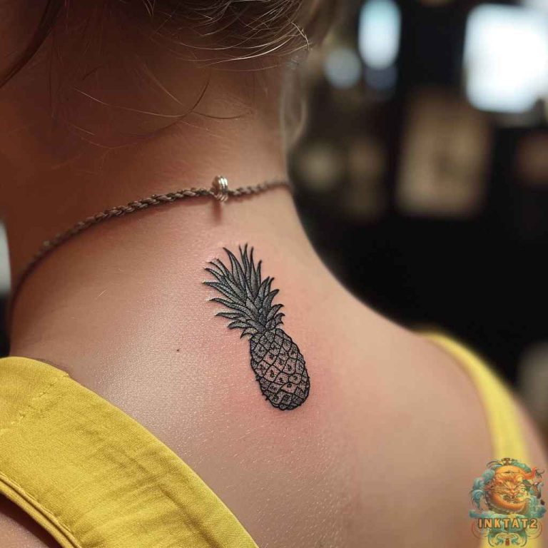 Exploring the Sweet and Symbolic Meaning of Pineapple Tattoos: 108 ...