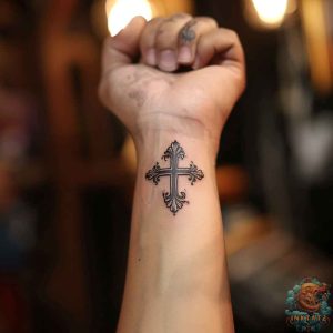 Unlocking the Meaning: The Intriguing World of Cross on Wrist Tattoos ...