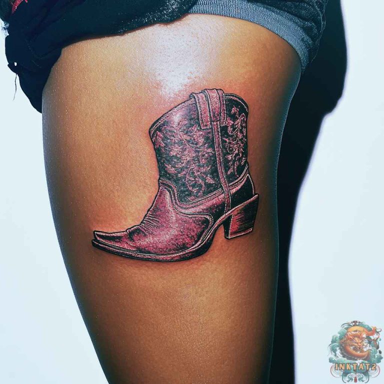 Kicking Up Some Ink: The Allure of Cowboy Boot Tattoos: 85 Designs ...
