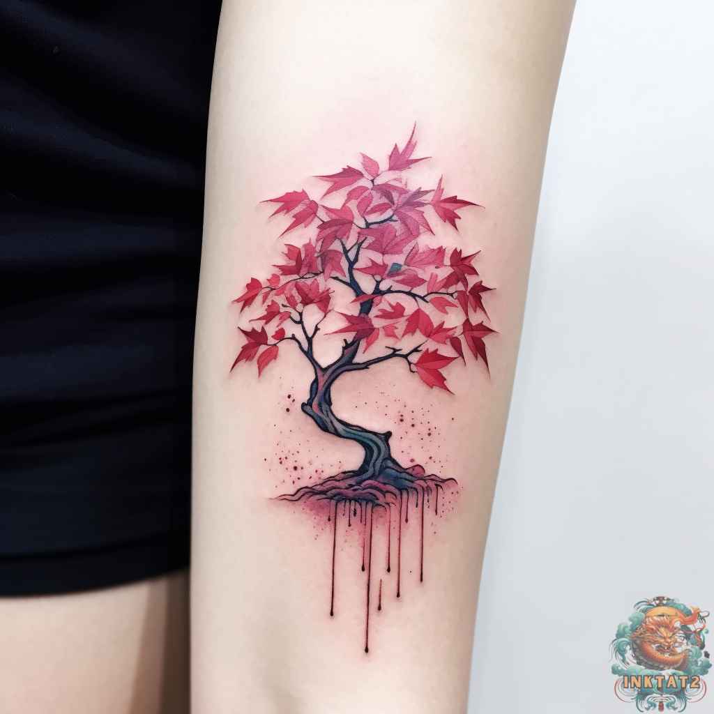 Japanese Maple Leaf Tattoo Eagleviewtattoo