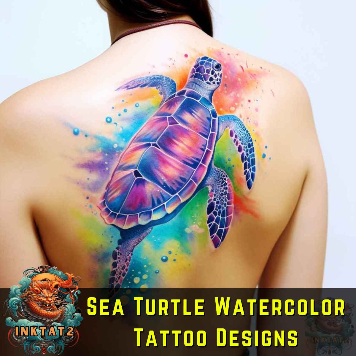 Sea Turtle Tattoos Shoulder