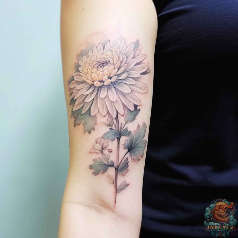 Blooming Beauty: The Fascinating Meaning Behind Chrysanthemum Tattoos ...