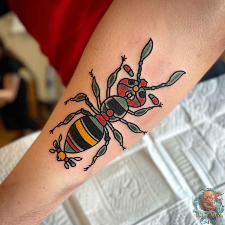 Ink-credible Art: The Fascinating World of Ant Tattoos: 123 Designs ...