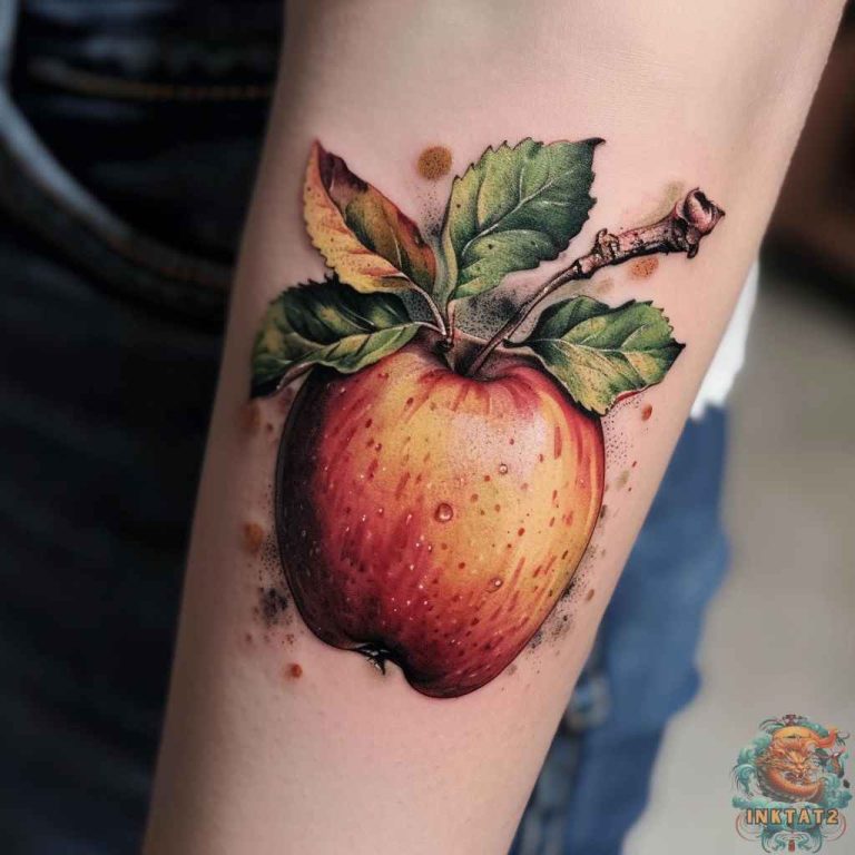 Craving for Ink: The Everlasting Allure of Apple Tattoos: 99 Designs ...