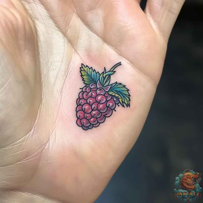 Simple Raspberry Tattoo Delightful Designs: Exploring the World of Raspberry Tattoos: 145 ...