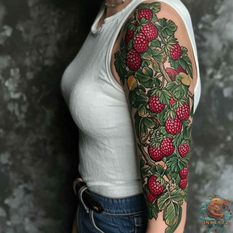 Delightful Designs: Exploring the World of Raspberry Tattoos: 145 ...