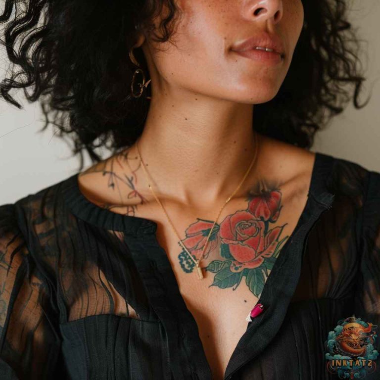 The Bold and Beautiful: Exploring the Allure of Collar Bone Tattoos ...