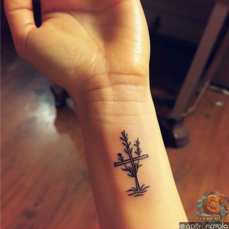 Unlocking the Meaning: The Intriguing World of Cross on Wrist Tattoos ...