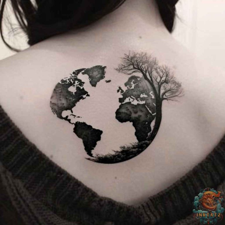 Embracing Mother Earth: The Beauty and Symbolism of Earth Tattoos: 97 ...
