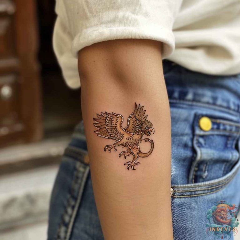 Unleashing the Mystique: Exploring the Symbolism of Griffin Tattoos ...