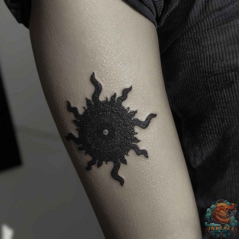 The Bold and Beautiful: Exploring the Symbolism of Black Sun Tattoos ...