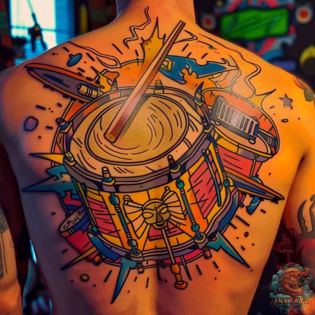 Percussion Tattoos Eagleviewtattoo Percussion Tattoos Eagleviewtattoo