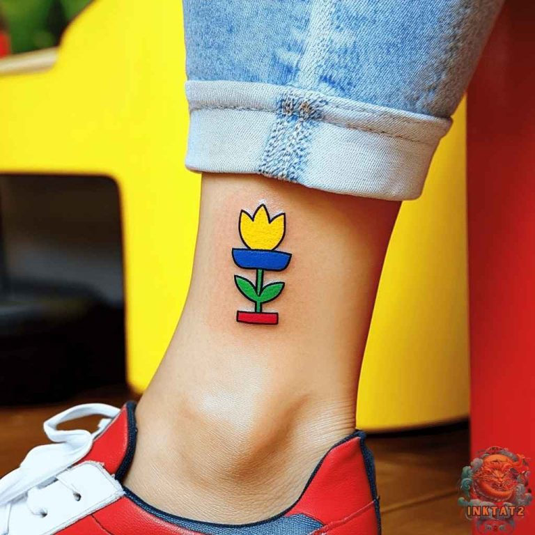 Stepping into Style: The Art of Ankle Tattoos: 202 Designs - inktat2.com